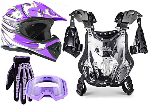 Purple W/ Purple Gloves & Goggles