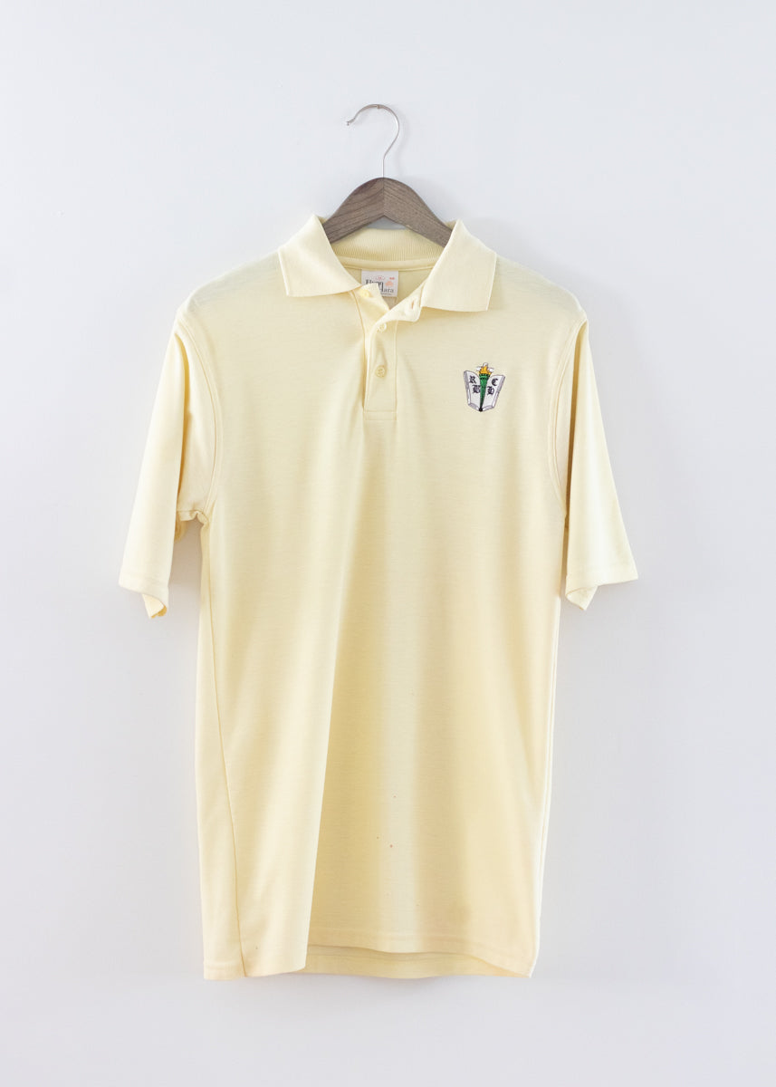 Vintage Yellow Polo Shirt for Men - Classic Retro Style Casual Wear - Perfect for Summer Outings, Beach Trips, and Weekend Relaxation