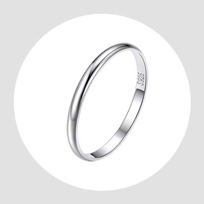 C. 2mm Plain Ring