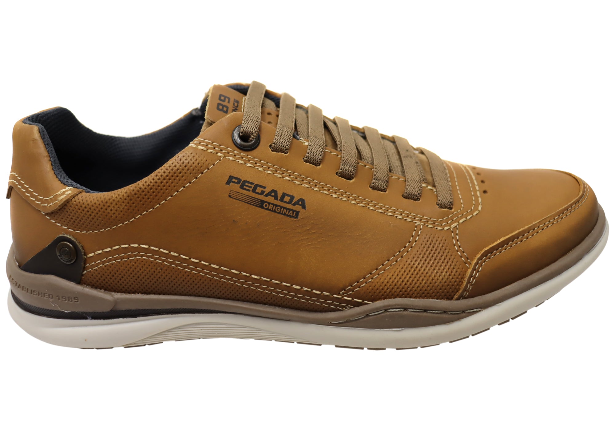 Premium Men's Leather Slip-On Loafers - Handcrafted in Brazil - Comfortable Casual Shoes for Work, Travel & Everyday Wear