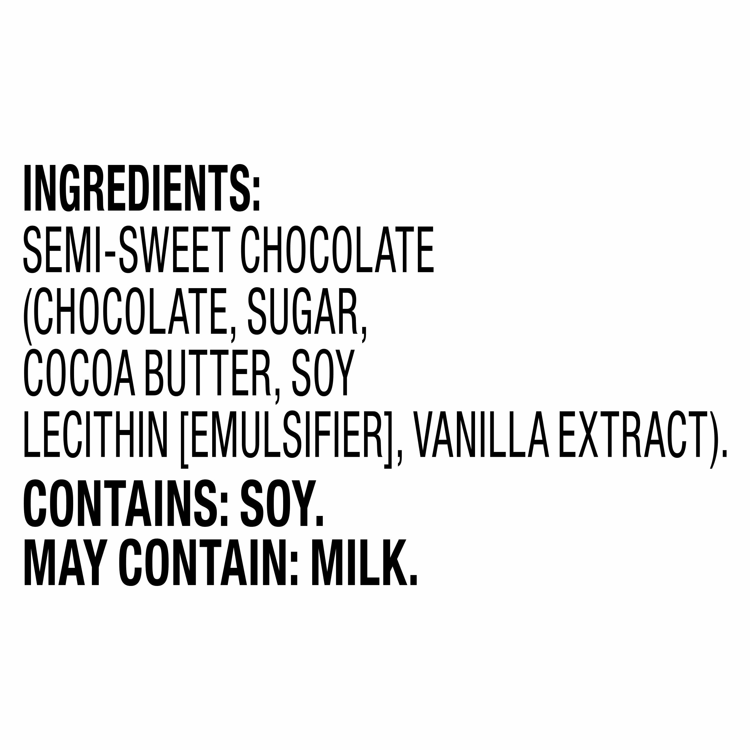 Baker's Premium Semi-Sweet Chocolate Baking Bar - 4 oz (113g) for Baking Cookies, Cakes & Desserts | High-Quality Baking Chocolate for Professional & Home Bakers