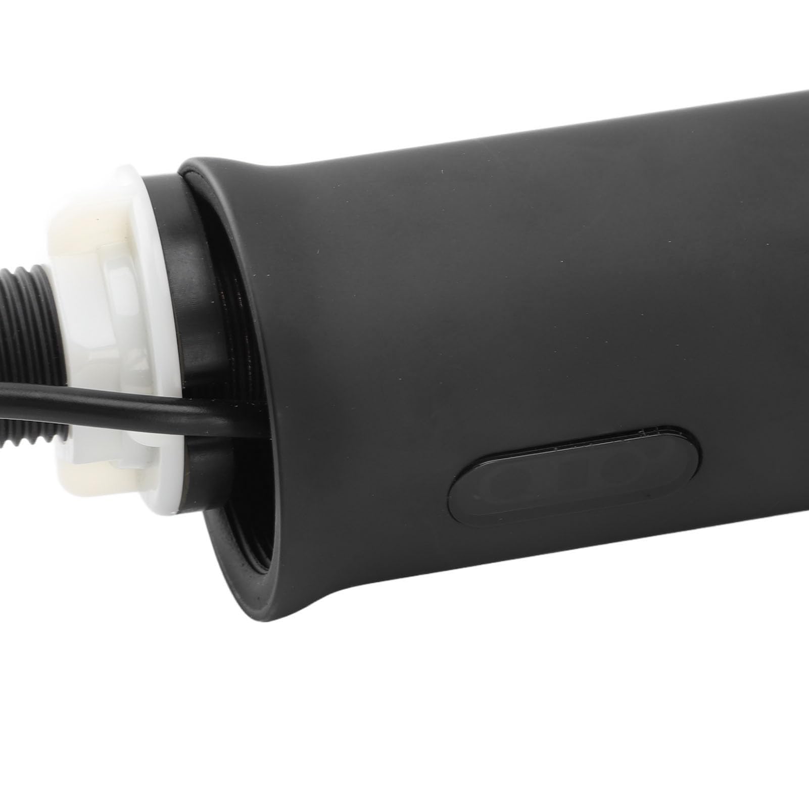 Touchless Sink Faucet with Motion Sensor - Battery Powered Automatic Faucet with Infrared Sensor for Hands-Free Washing - Ideal for Kitchen, Bathroom, and Public Restrooms (Black)