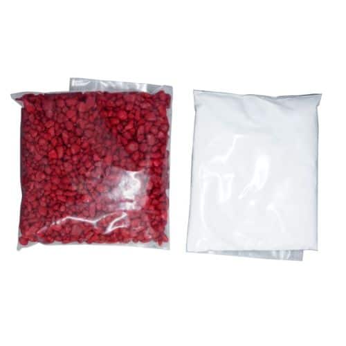 Premium Red Tumbling Media Kit for Polishing Coins, Rocks & Jewelry - Fast Cleaning & Shining Solution for Hobbyists & Professionals | Perfect for Coin Collectors, Lapidary & Metalwork