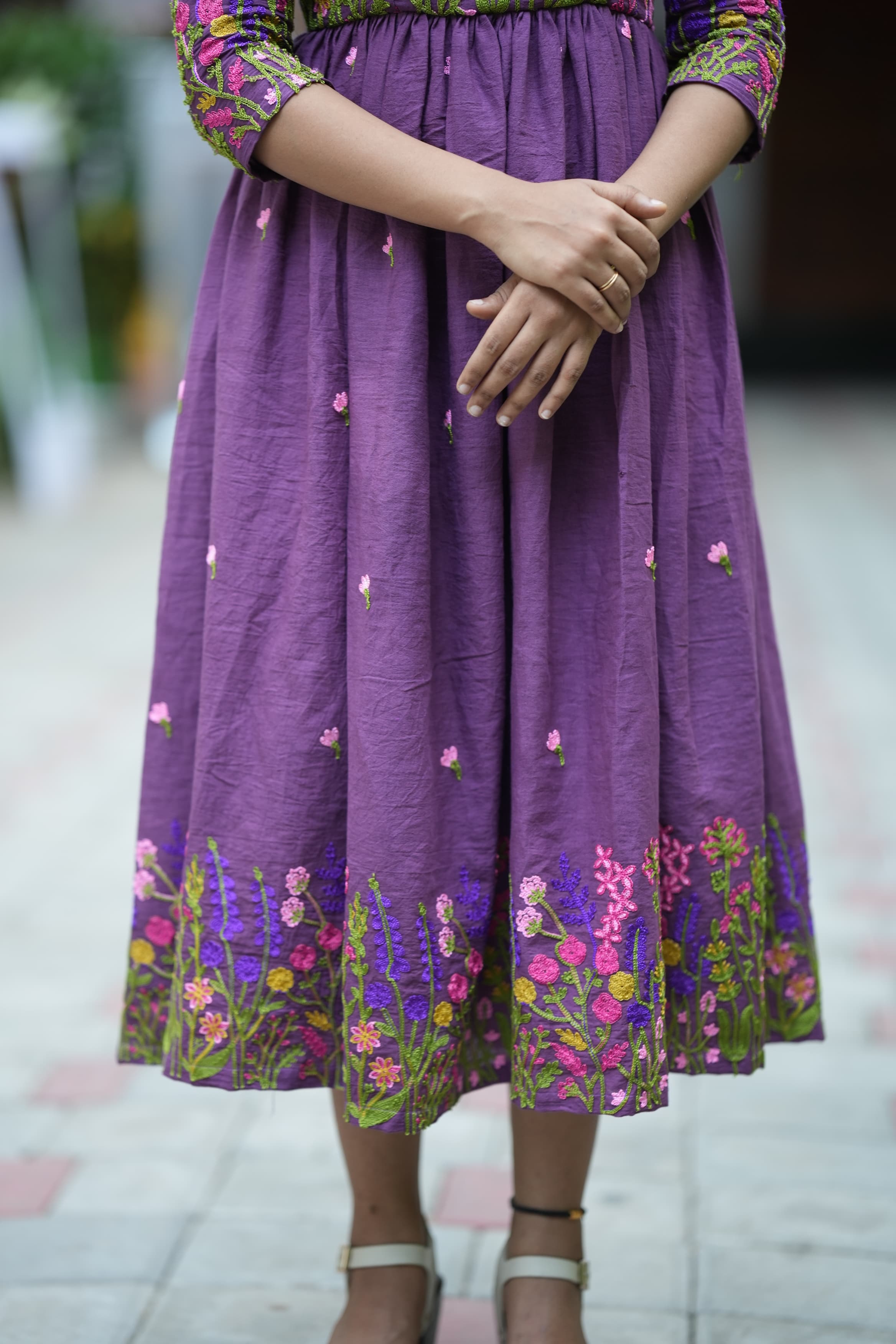 Aarvi Pure Cotton Dress for Women | Comfortable & Breathable Summer Dress | Perfect for Casual Outings, Beach Wear & Daily Use