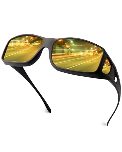 A01 Matte Black Frame/ Yellow Night Vision Lens