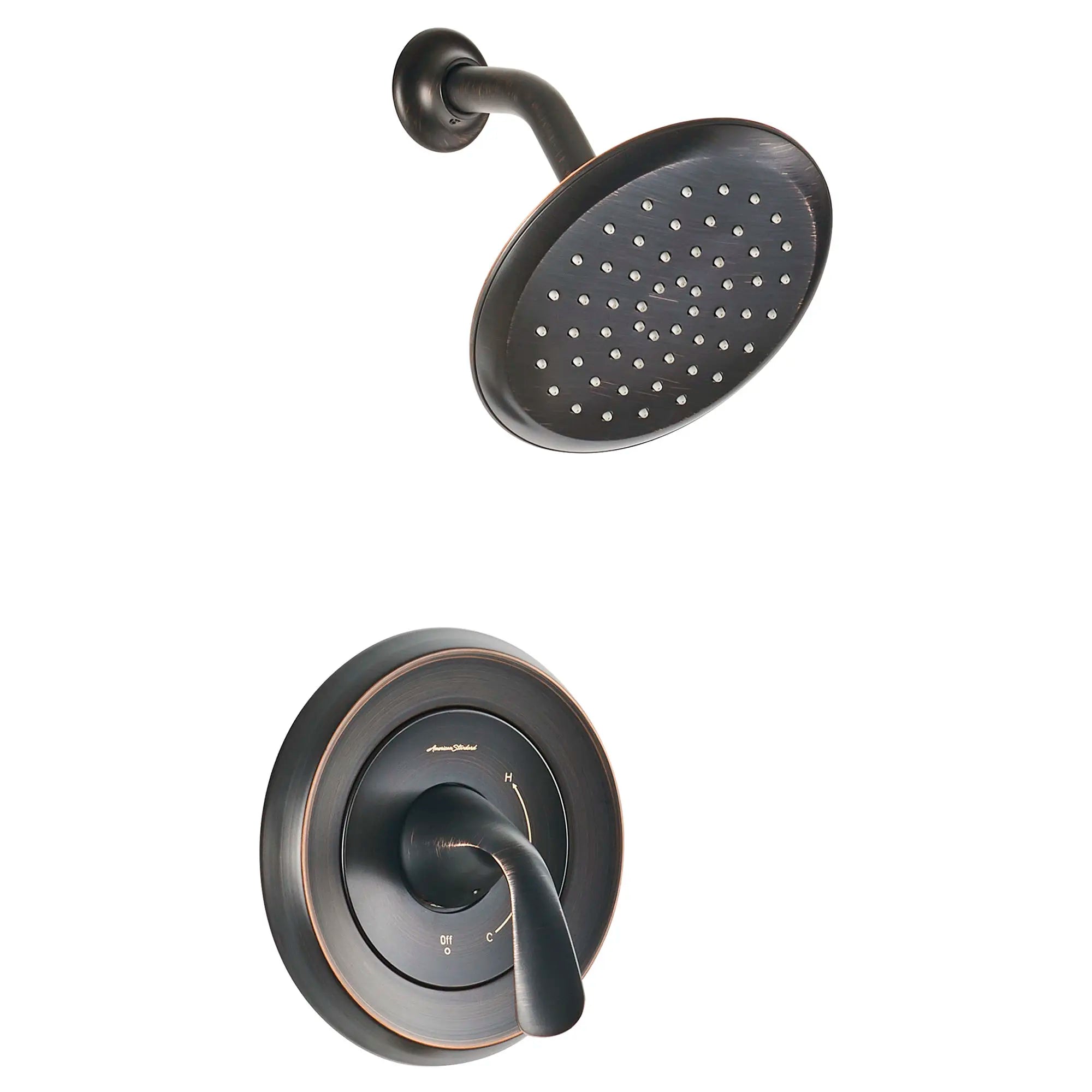 Fluent® 1.8 GPM/6.8 LPM Water Saving Shower Trim Kit with Double Ceramic Pressure Balance Cartridge & Lever Handle - Perfect for Eco-Friendly Bathroom Upgrades & Water Conservation