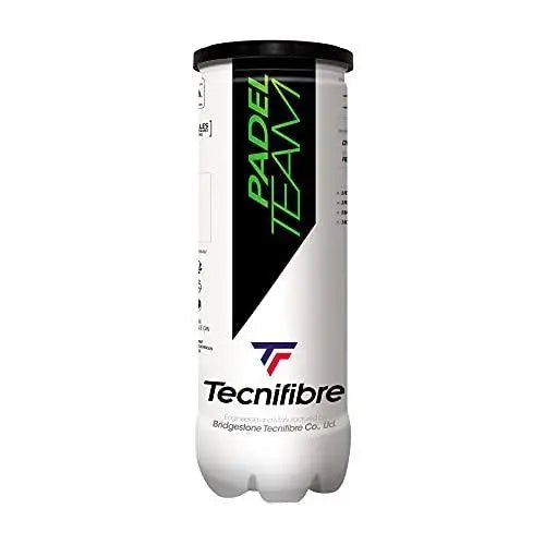 Tecnifibre Team Padel Balls - Premium Padel Tennis Balls for Competition & Training | Indoor & Outdoor Court Play