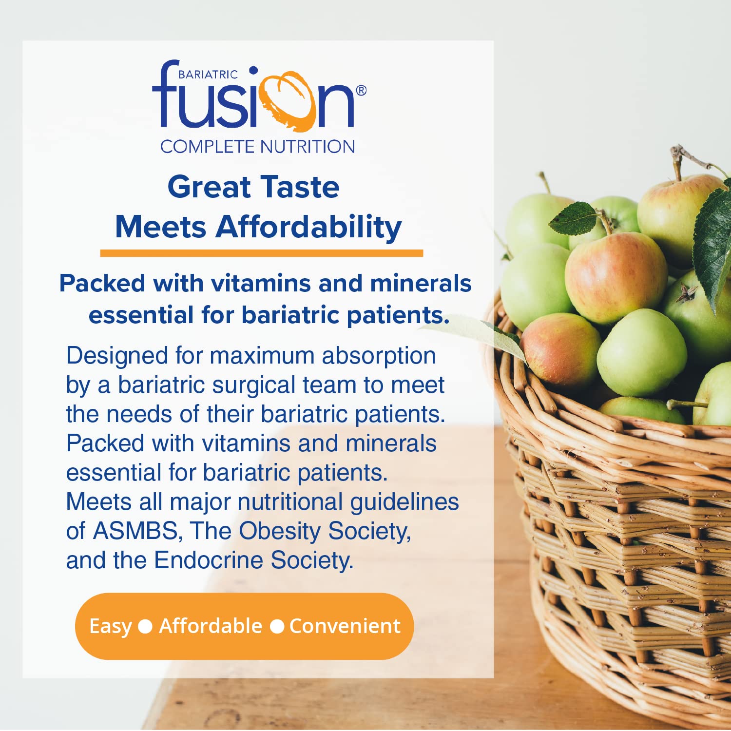 Bariatric Fusion Caramel Meal Replacement Protein Powder - 27g Protein per Serving, 21 Servings Tub - Gluten Free, No Aspartame or Sugar - Ideal for Post Bariatric Surgery (Gastric Bypass & Sleeve Gastrectomy) - Perfect for Weight Management & Nutrition Support