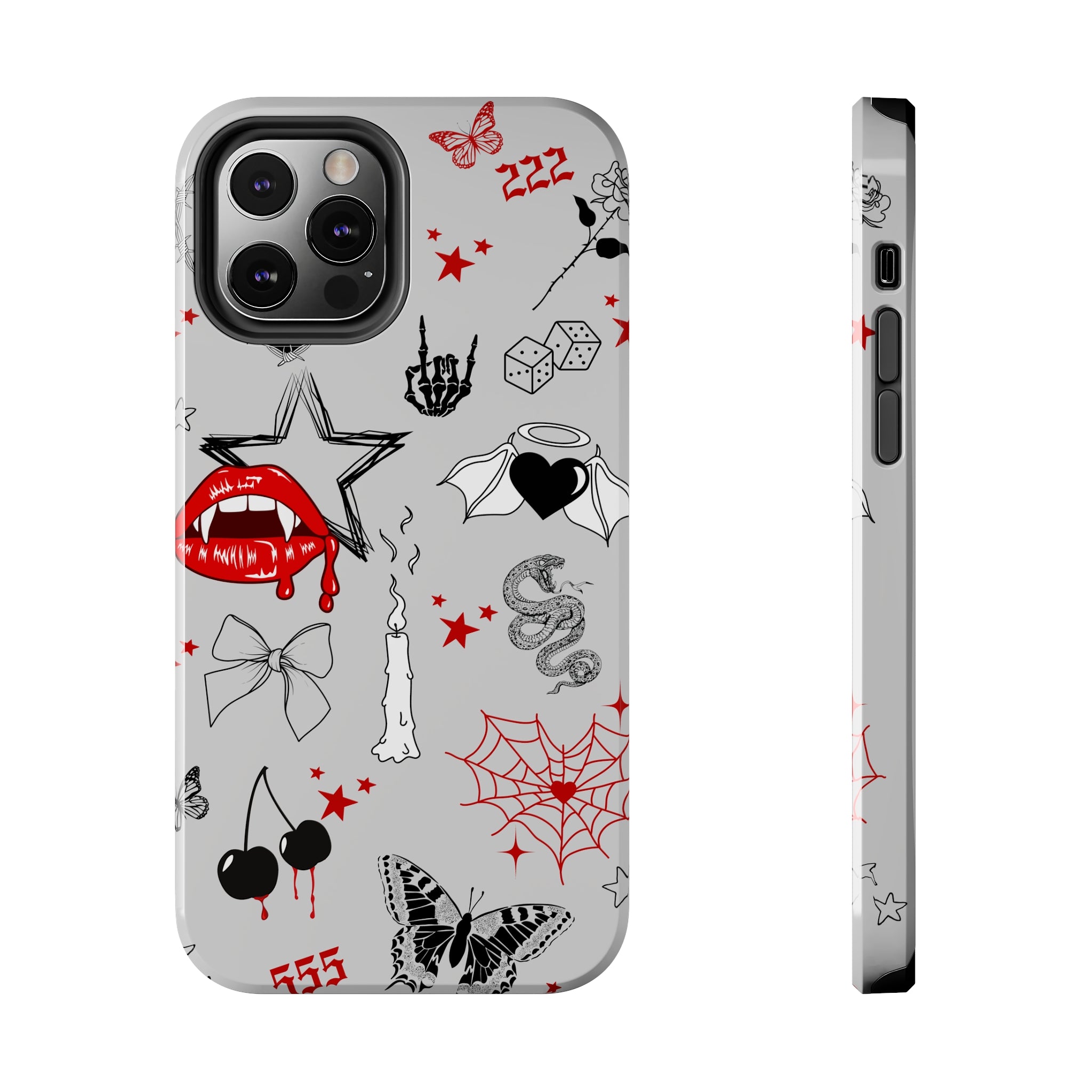 Bite Me iPhone Case - Funny & Protective Phone Cover for iPhone 13/14/15 - Perfect for Halloween, Gifts & Everyday Use