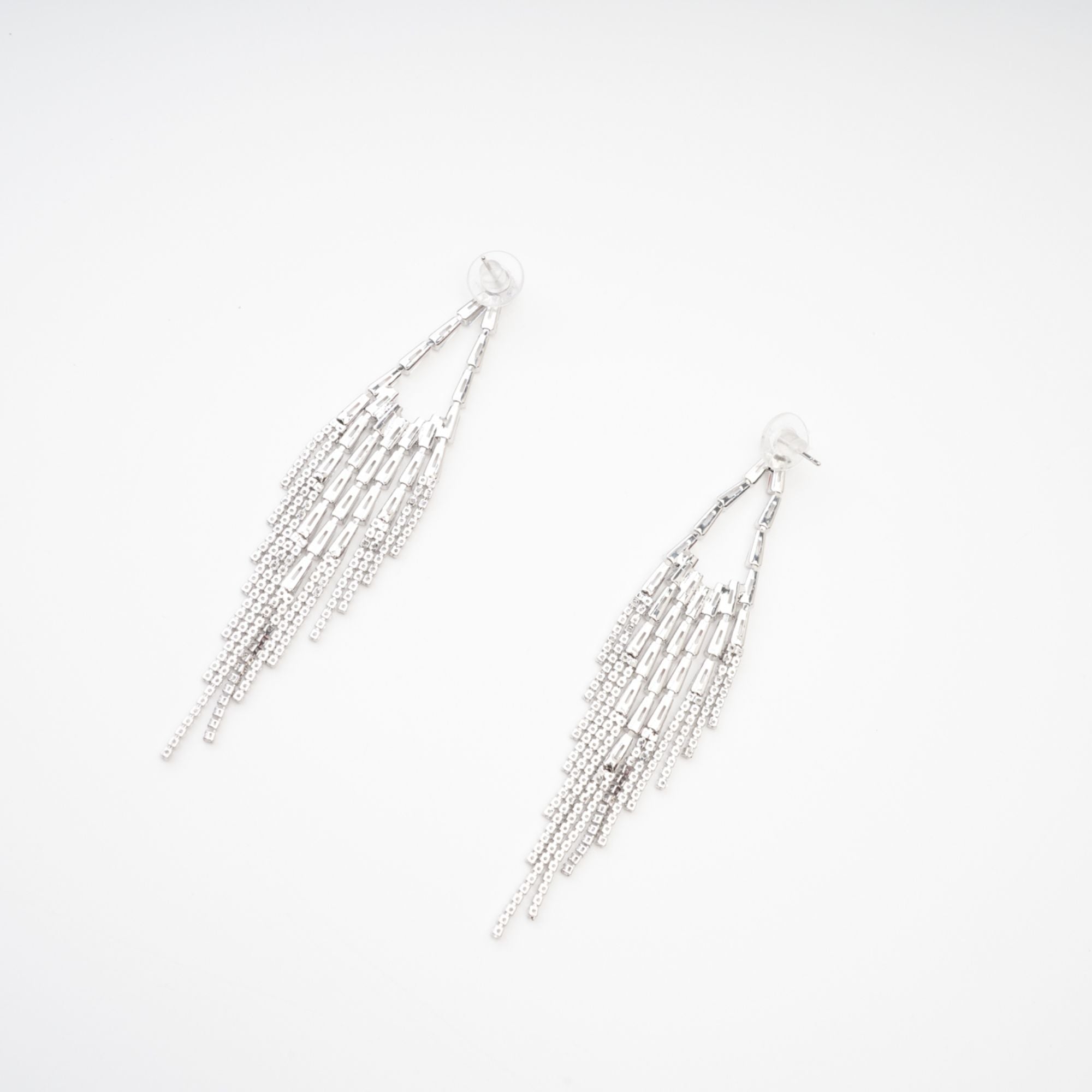 Isabelle Crystal Embellished Drop Earrings - Elegant Dangling Jewelry for Women | Perfect for Weddings, Parties & Special Occasions