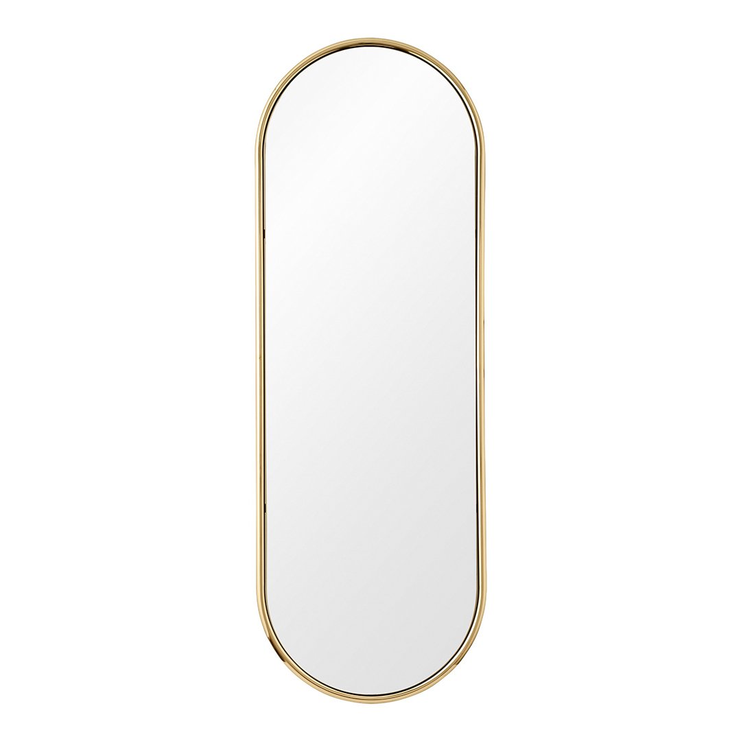 Full Length Standing Mirror with Adjustable Tilt - Angui Wardrobe Mirror for Bedroom, Living Room, and Dressing Area - Perfect for Outfit Checks, Home Decor, and Space Enhancement