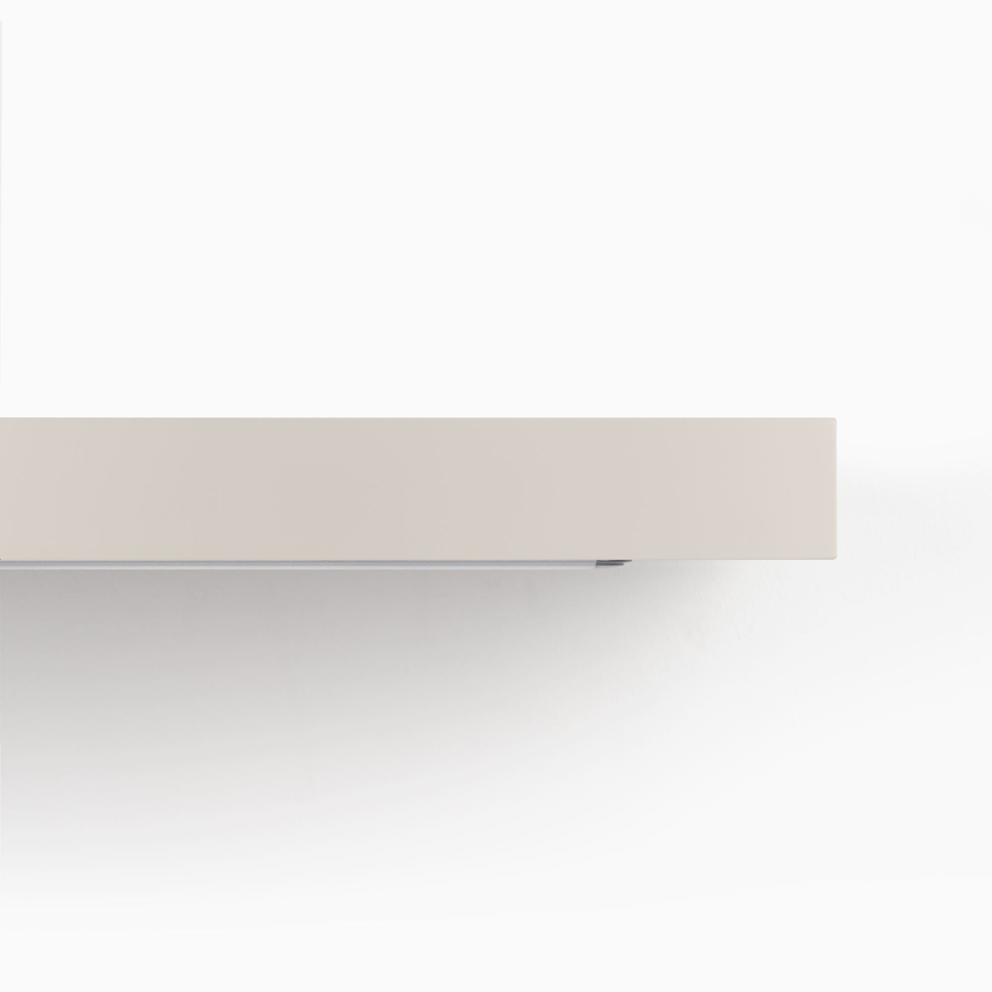Aksel LED Floating Shelf - Modern Concrete Wall Shelf with Built-in Lights for Living Room, Bedroom, or Kitchen Decor