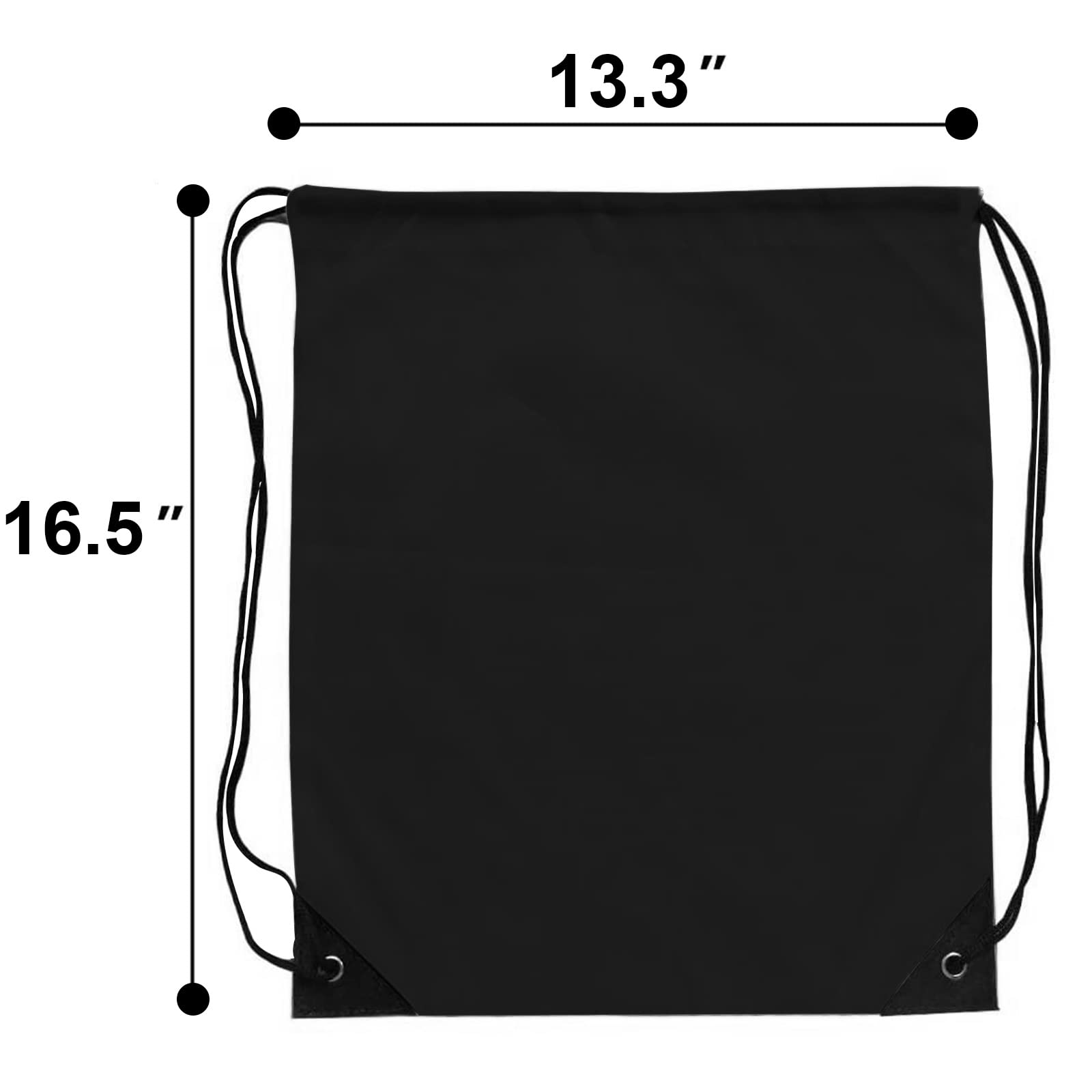 42 Pcs Bulk Drawstring Backpacks - Lightweight Gym Sackpack for Men & Women - Perfect for Sports, Travel, School & Beach Activities