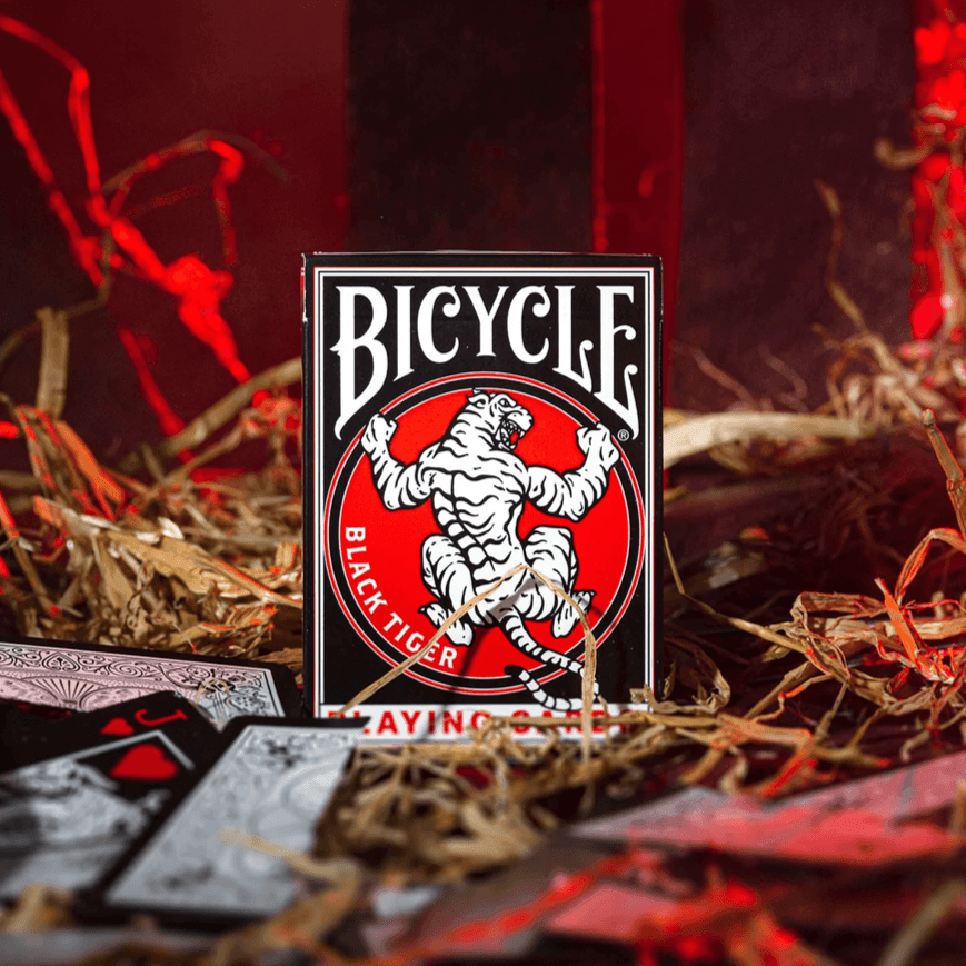 Bicycle Black Tiger Legacy Edition Playing Cards - Premium Mystery Deck for Magic Tricks, Poker & Cardistry - Perfect for Collectors, Gamers & Card Enthusiasts