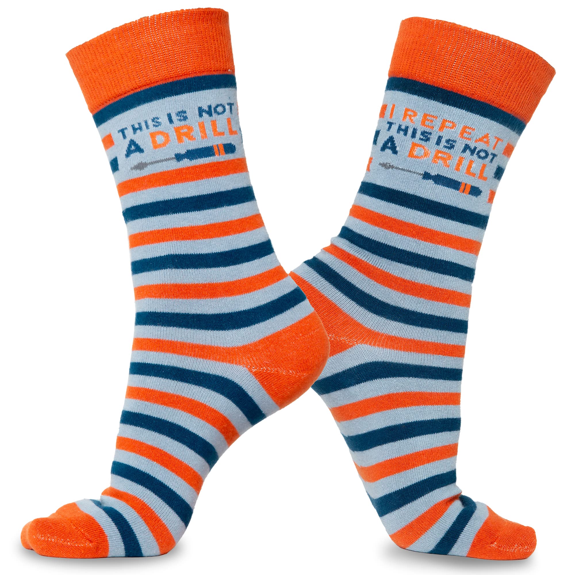 Funny Socks for Men with Dad Jokes - Novelty Dress Socks for Groomsmen, Father's Day Gifts from Daughter - Perfect for Weddings, Office & Casual Wear