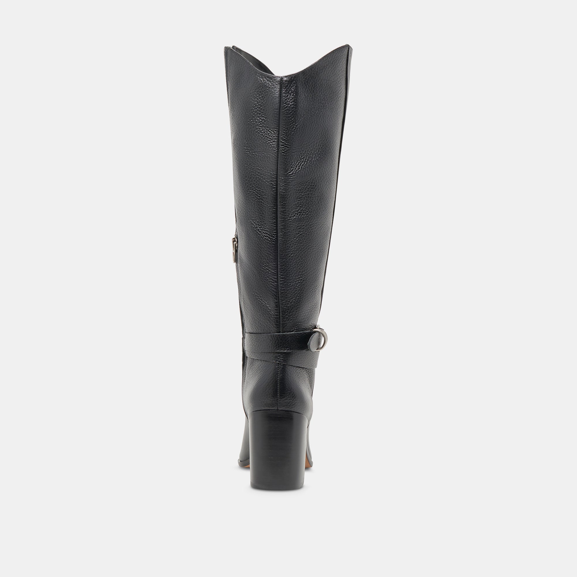 TYRONE Wide Calf Boots for Women - Black Leather Ankle Boots for Comfort & Style - Perfect for Work, Casual Wear & Outdoor Activities