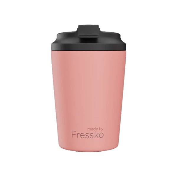 Fressko Reusable Ceramic Coffee Cup - Eco-Friendly Travel Mug for Hot & Cold Drinks | Perfect for Office, Camping & Outdoor Adventures