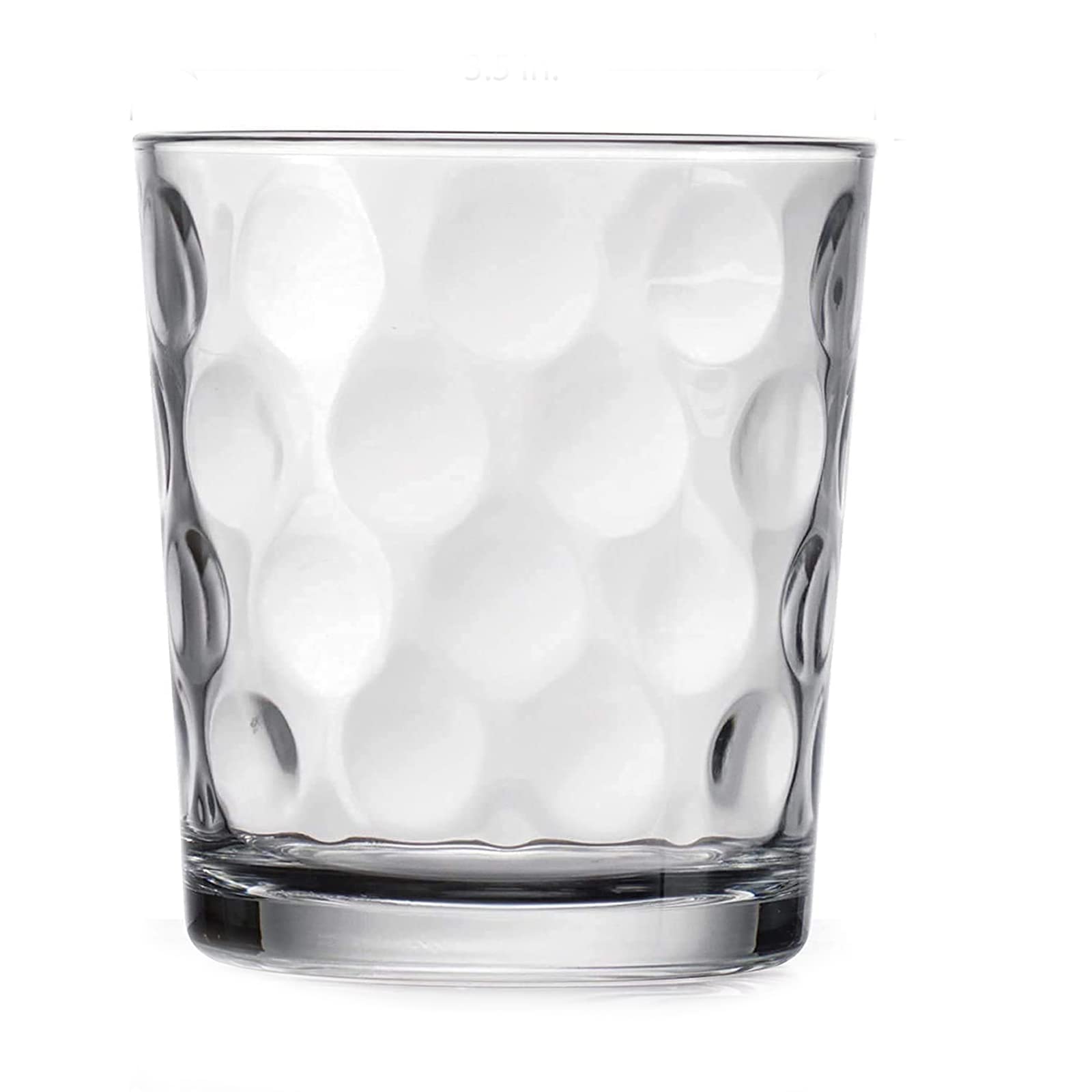 2-Pack Rock Bar Stackable Drinking Glasses - Dishwasher Safe Tumblers for Soda, Juice, Milk, Cocktails & Beer - Perfect for Home Bars, Parties & Outdoor Gatherings