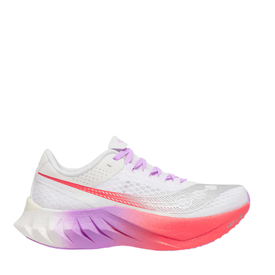 Women's Saucony Endorphin Pro 4 Running Shoes - Lightweight Carbon Fiber Racing Sneakers for Marathon & Road Running - Perfect for Training, Racing & Long-Distance Running