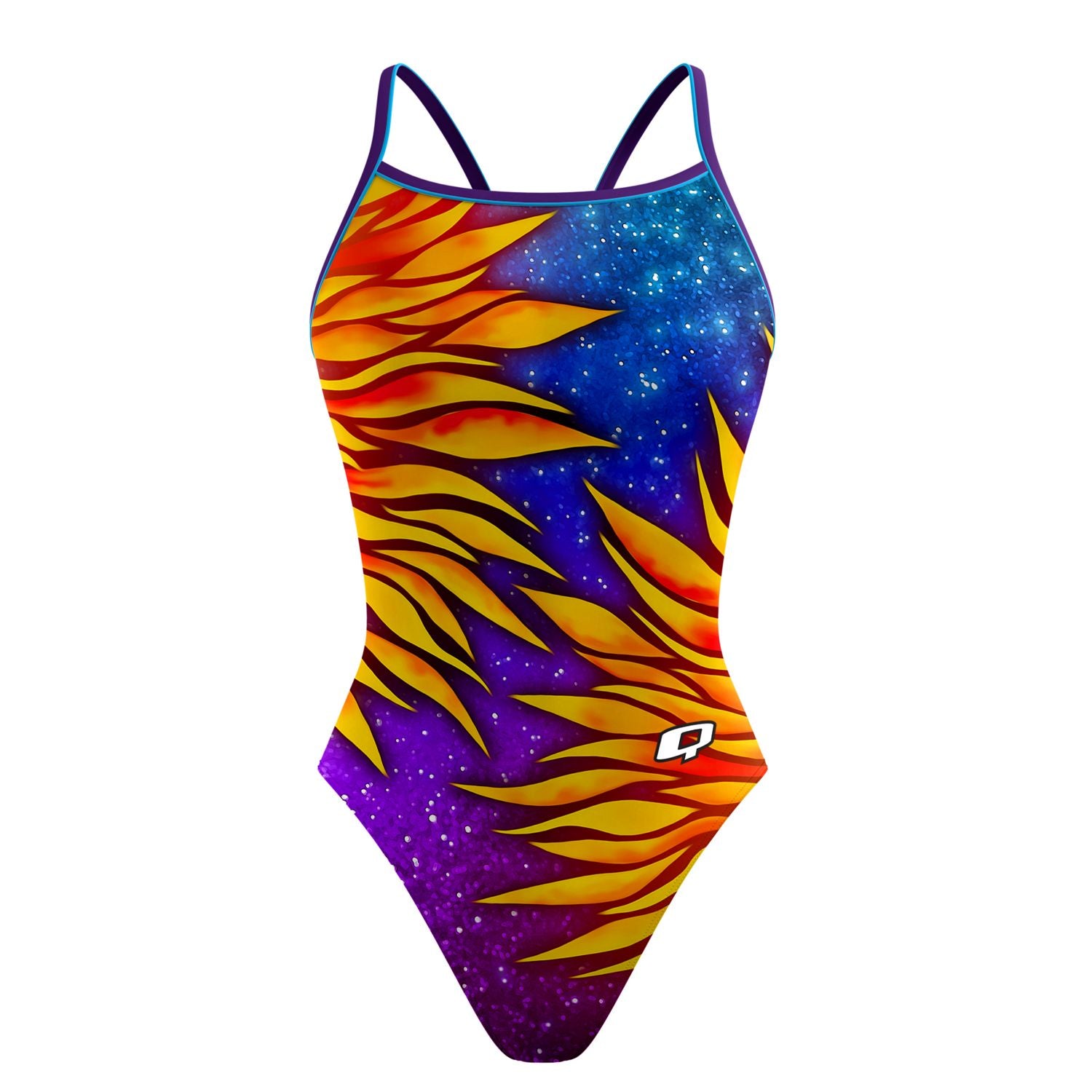 Moonflower Sunback Tank Top for Women - Breathable Yoga & Workout Tank - Summer Casual & Athletic Wear for Gym, Running, and Outdoor Activities
