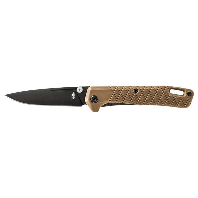 Zilch Everyday Carry Knife - Coyote Brown Folding Pocket Knife for Camping, Hiking & Outdoor Survival
