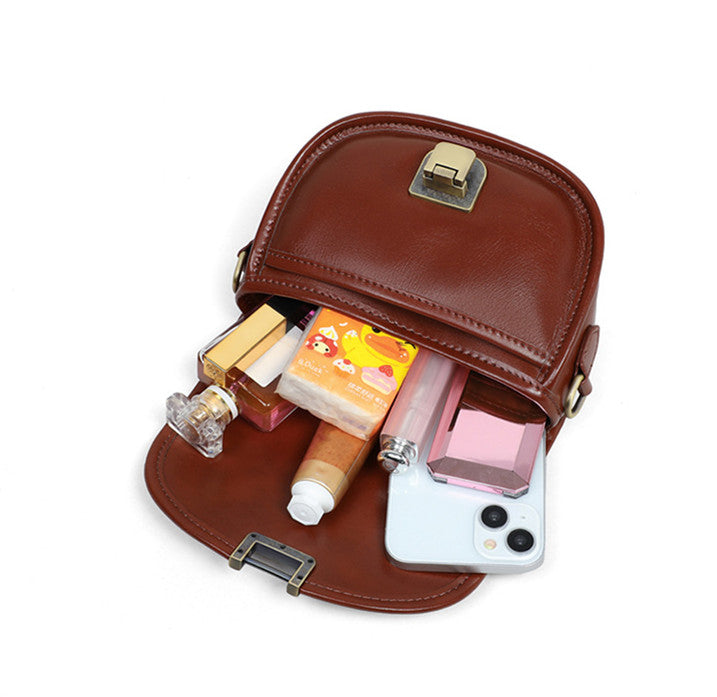 Elegant Flap Saddle Bag for Women - Stylish Crossbody Purse with Adjustable Strap | Perfect for Work, Travel & Everyday Use