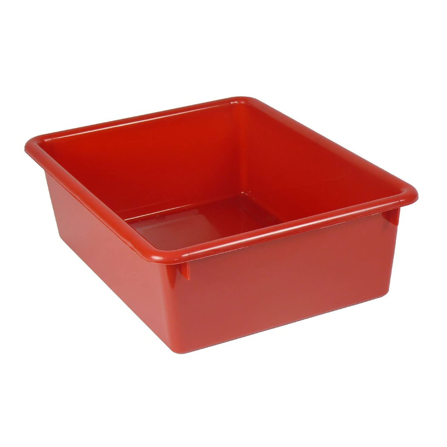 Romanoff Double Stowaway Tray Only - Red | Organizer for Kitchen, Office & Car | Space Saving Storage Solution for Utensils, Office Supplies & Small Items