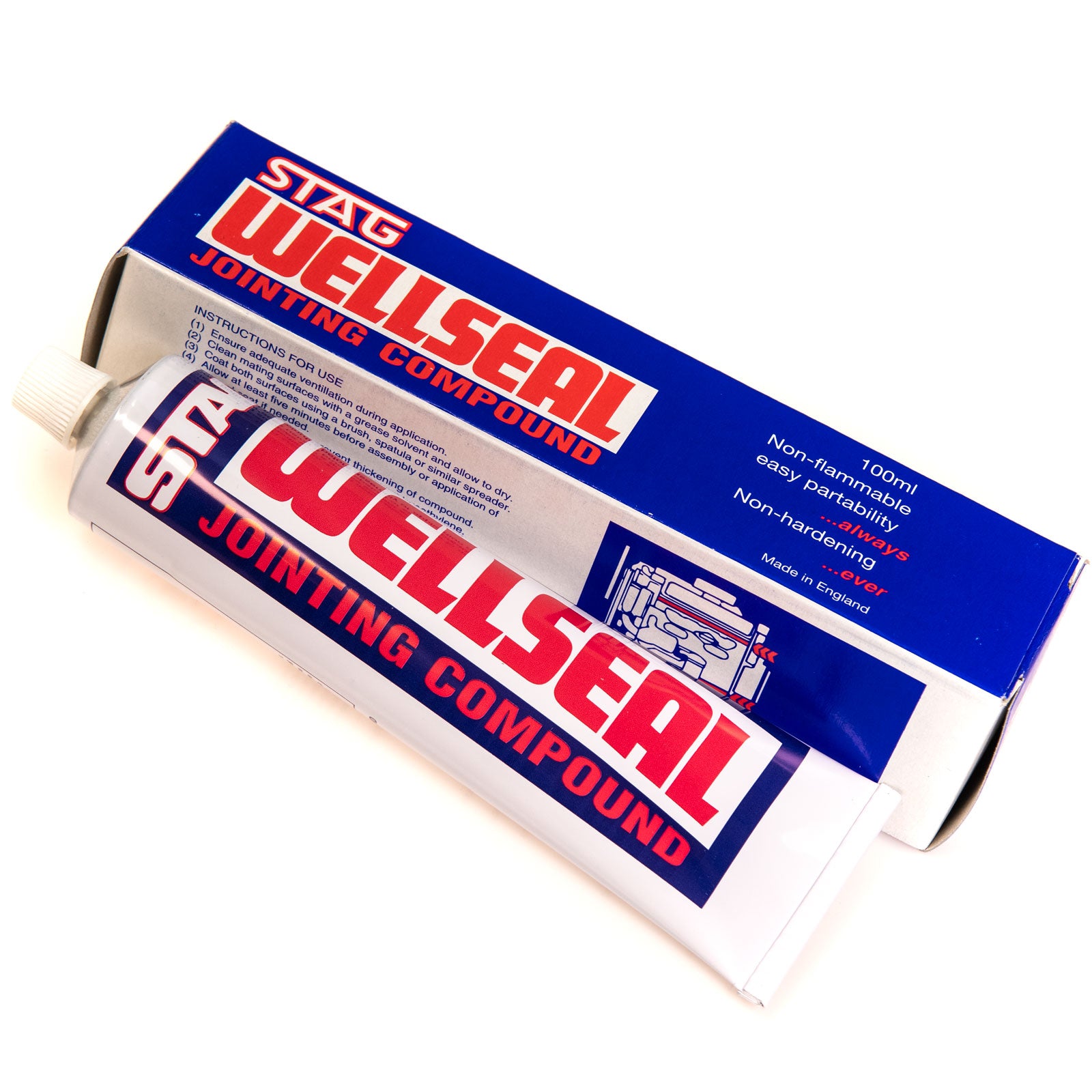 Wellseal High-Performance Jointing Compound for Plumbing & HVAC - Leak-Proof Sealant for Pipes, Ducts & Flanges - Ideal for Home Repairs & Industrial Applications