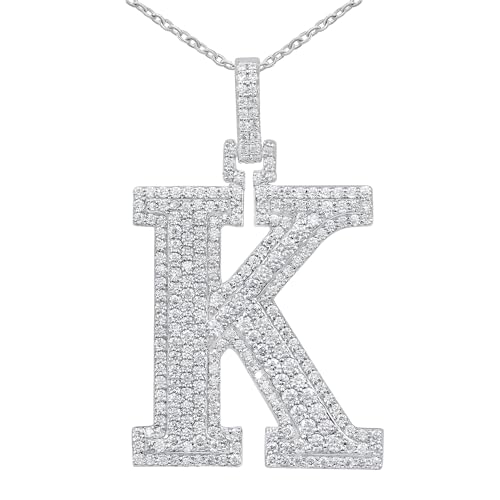 Initial K Necklace