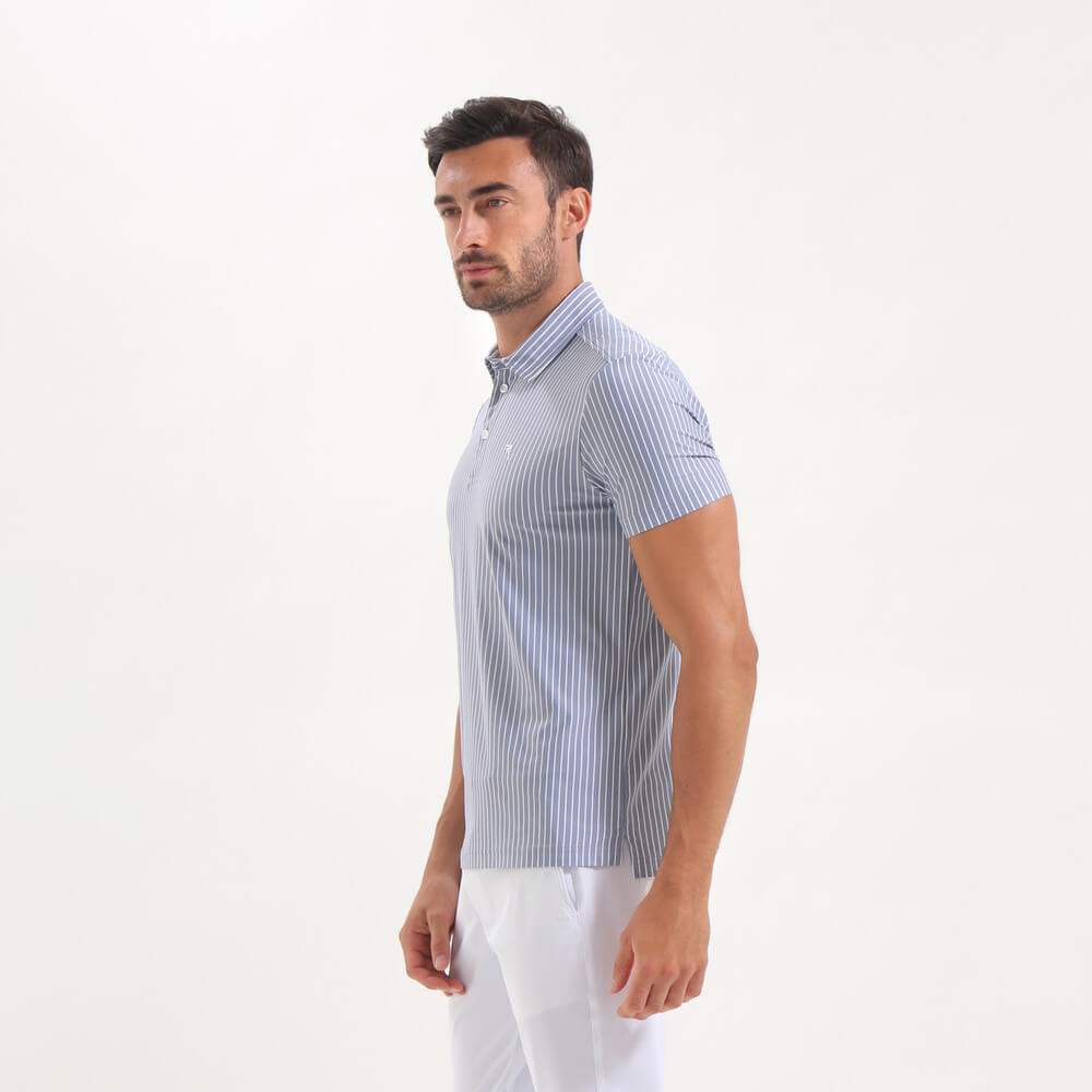 AYA DRYMATIC® Performance Polo Shirt for Men - Moisture Wicking, Quick Dry, Breathable - Perfect for Golf, Tennis, and Outdoor Activities - Final Sale