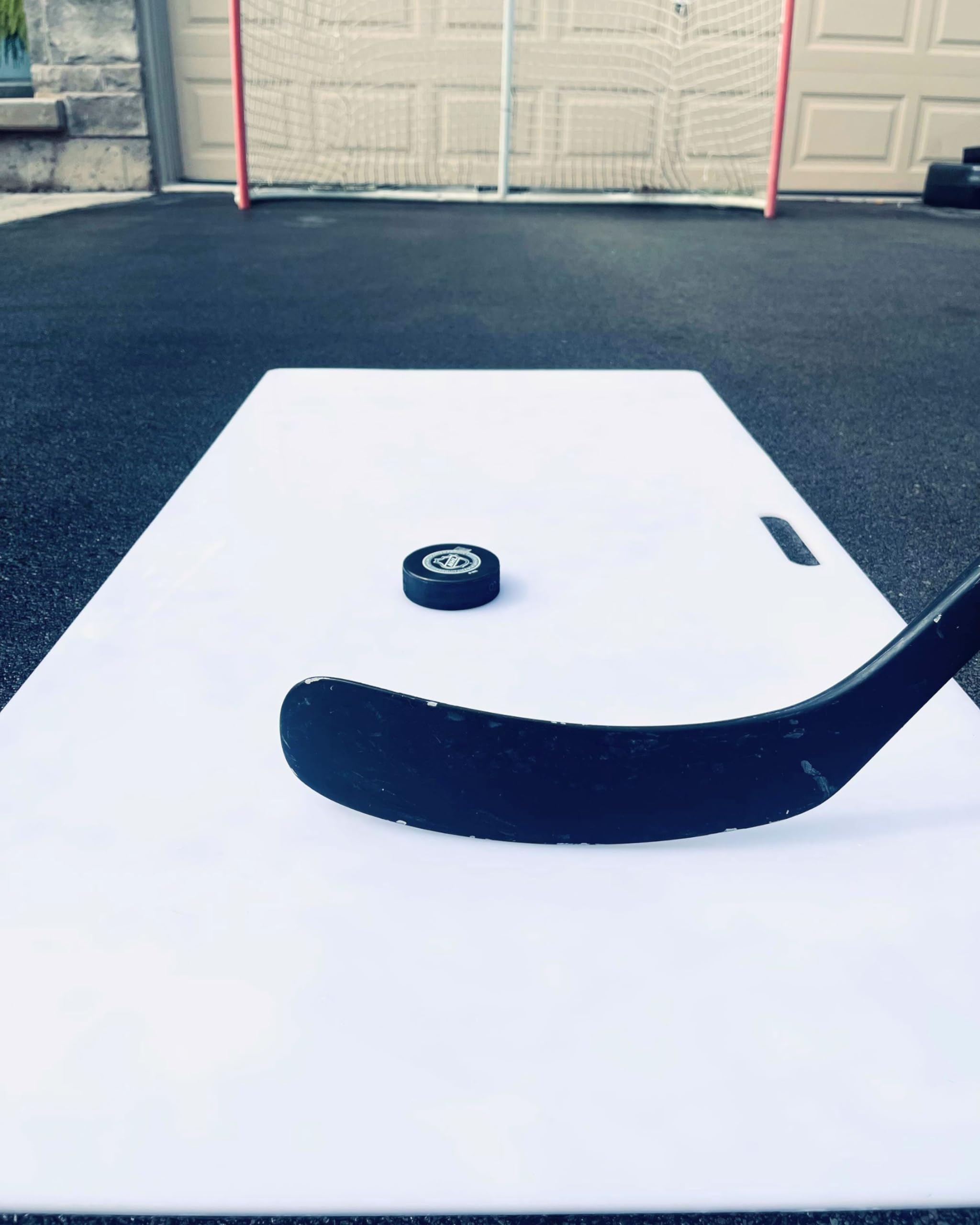 Professional Hockey Shooting Pad - 24x48 Inch Synthetic HDPE Ice Training Mat for Shooting, Passing & Stickhandling - Durable Off-Ice Practice Surface with Real Ice Feel - Perfect for Home, Backyard & Garage Hockey Training