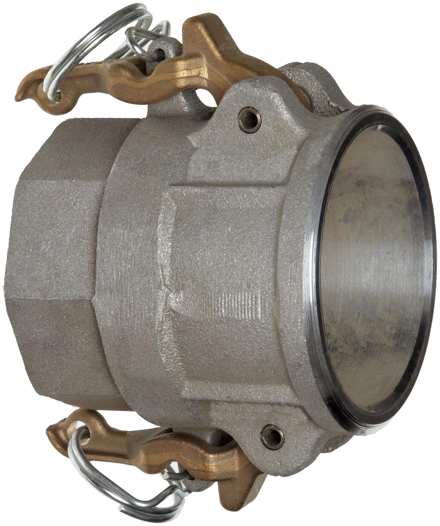 Dixon AD200 2 Inch Aluminum Type D Female Coupler - Heavy Duty Hydraulic Hose Fitting for Construction, Agriculture & Industrial Equipment