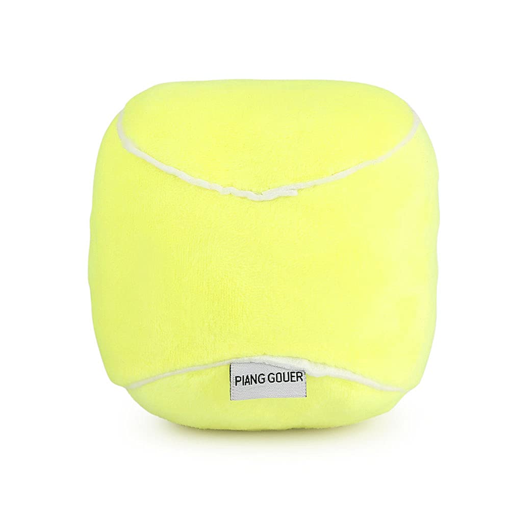 3-Pack Interactive Dog Toys Ball Set - Squeaky Soccer, Football & Tennis Balls for Small & Medium Dogs - Fluffy Plush Chew Toys with Squeakers - Perfect for Playtime, Training & Dog Birthday Gifts