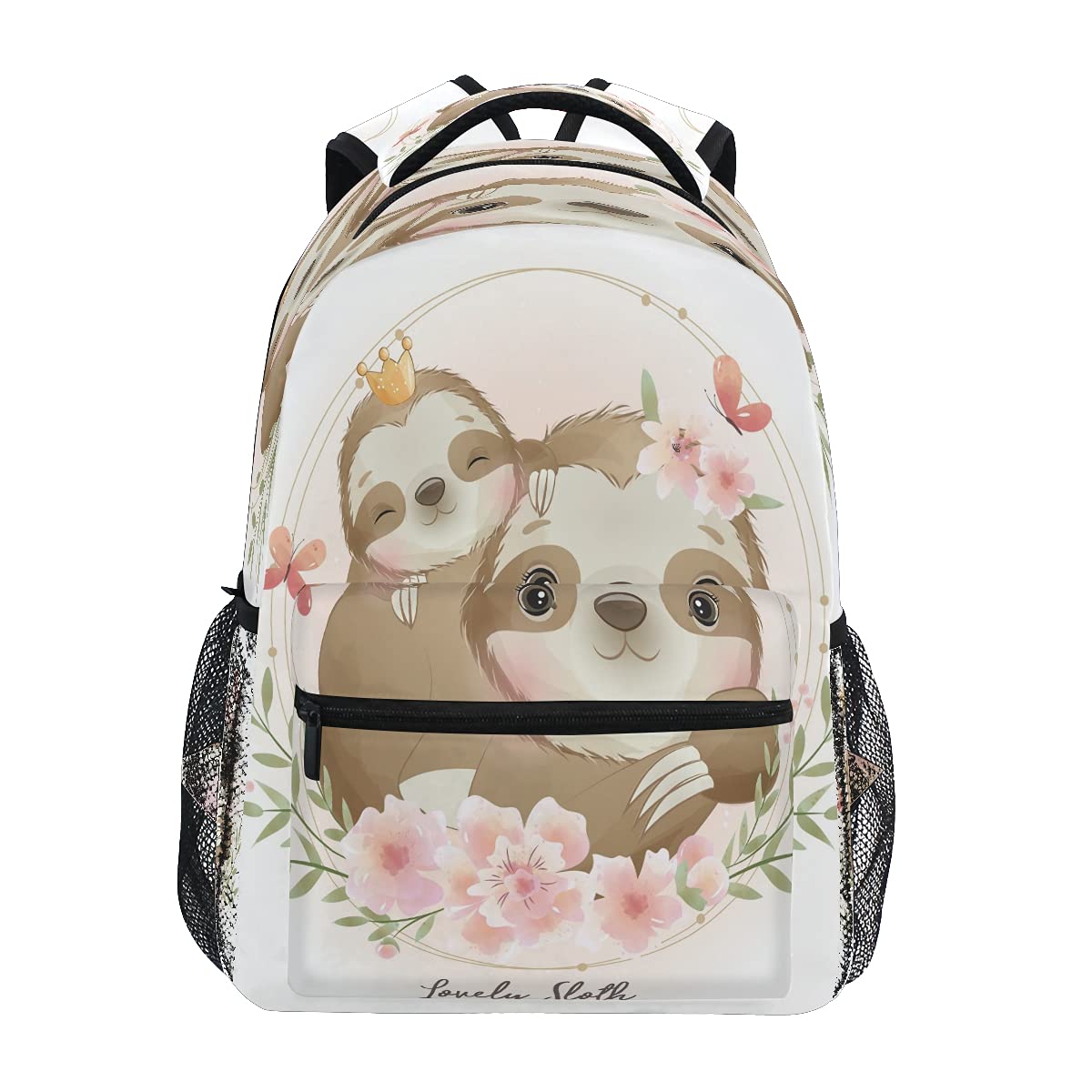 Cute Sloth Backpack for Toddlers - Boys & Girls School Bookbag with Adjustable Straps | Perfect for Preschool, Daycare, and Travel Accessories