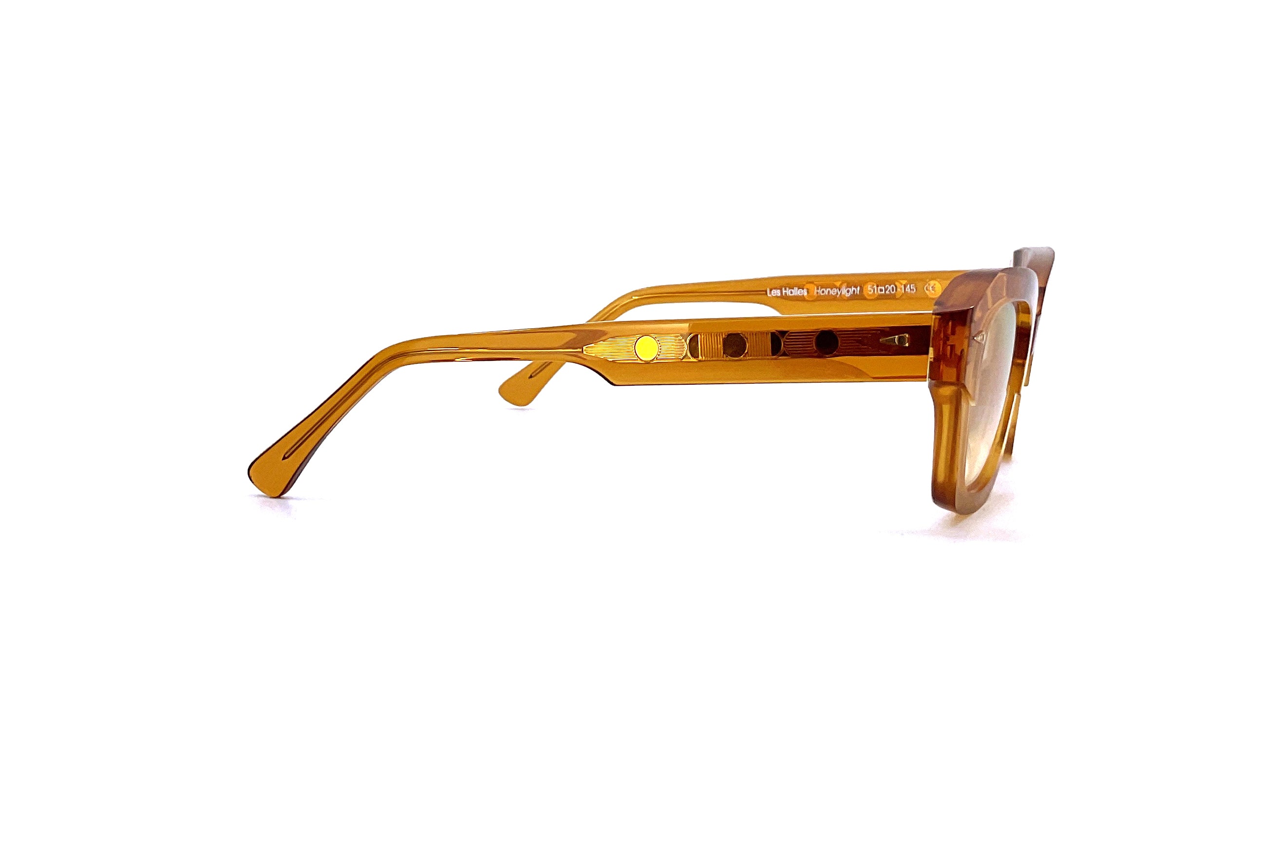 Ahlem Les Halles Sunglasses (Honeylight) - Premium UV Protection, Fashionable & Lightweight for Outdoor Activities, Beach & Driving