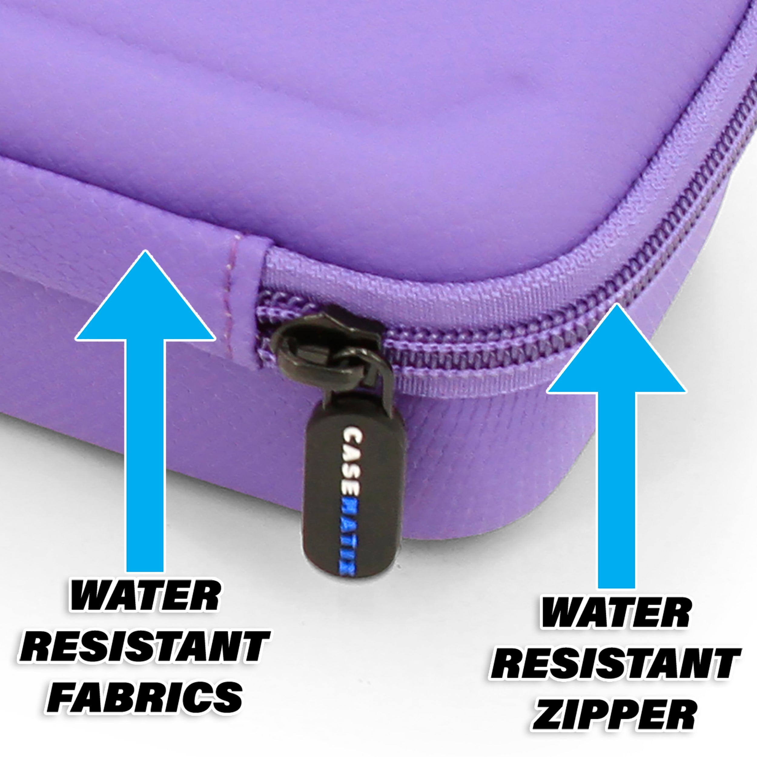 CASEMATIX Protective Carry Case for Moonbird & Moonbuddy Meditation Device - Includes USB-C Cable & Purple Storage Pouch | Perfect for Travel, Yoga, and Mindfulness Practice