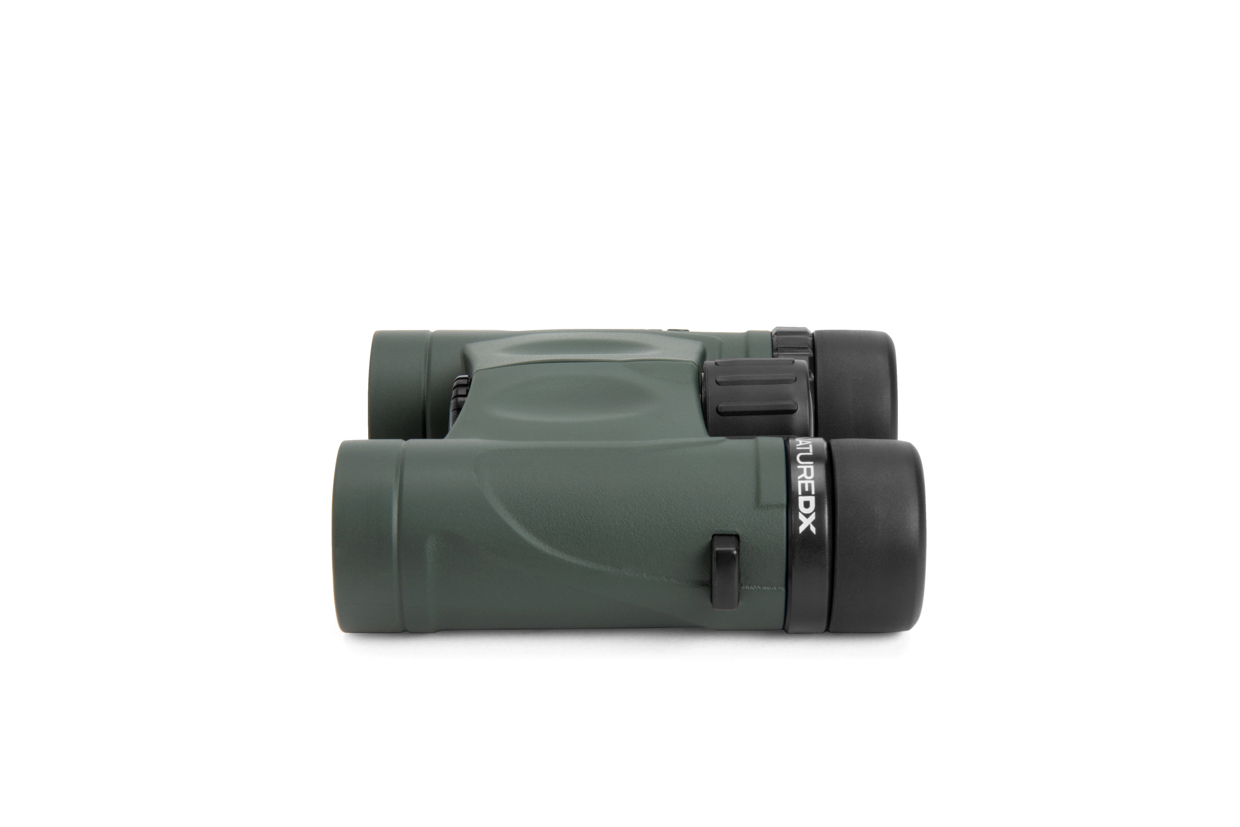 Nature DX 10x25mm Compact Roof Prism Binoculars - Lightweight & Waterproof for Bird Watching, Hiking, Travel and Outdoor Adventures