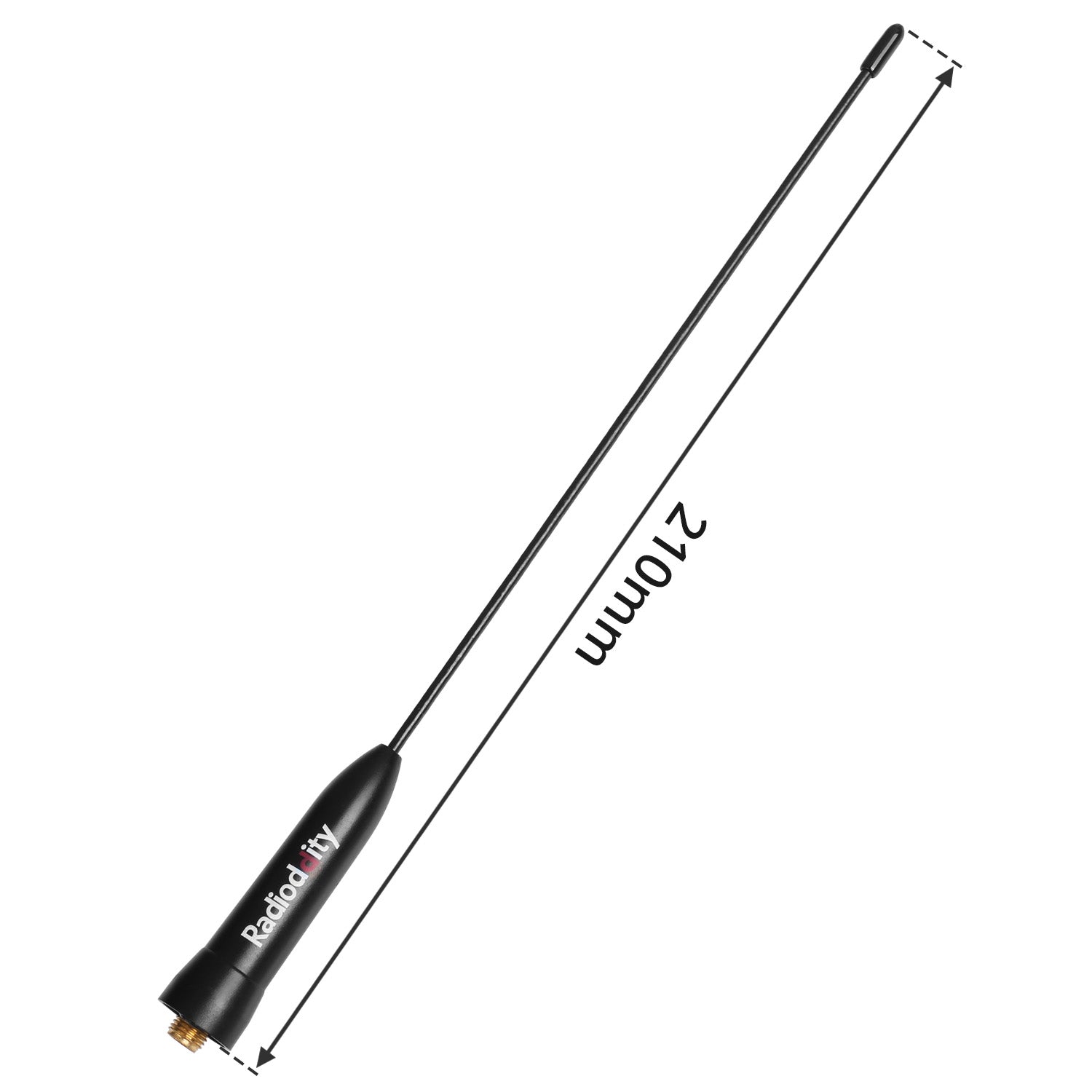 Radioddity RA FD4 21CM SMA Female High Gain Antenna for Ham Radio, Walkie Talkie, and Two-Way Radio - Enhanced Signal Strength for Outdoor Adventures, Emergency Communication, and Long-Range Connectivity