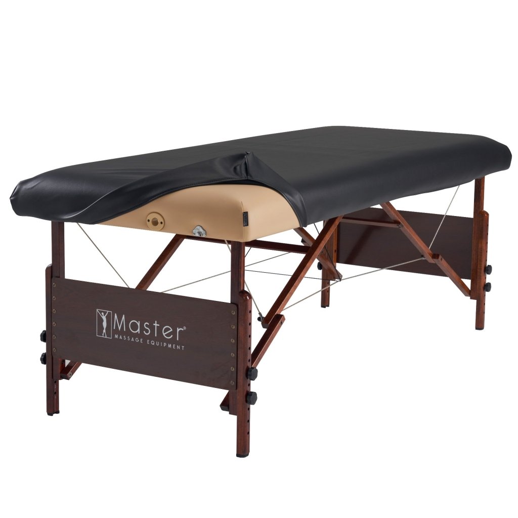 Premium Universal Massage Table Cover - PU Vinyl Leather, Ultra Durable & Waterproof - Fits All Massage Tables - Perfect for Spas, Clinics & Home Use