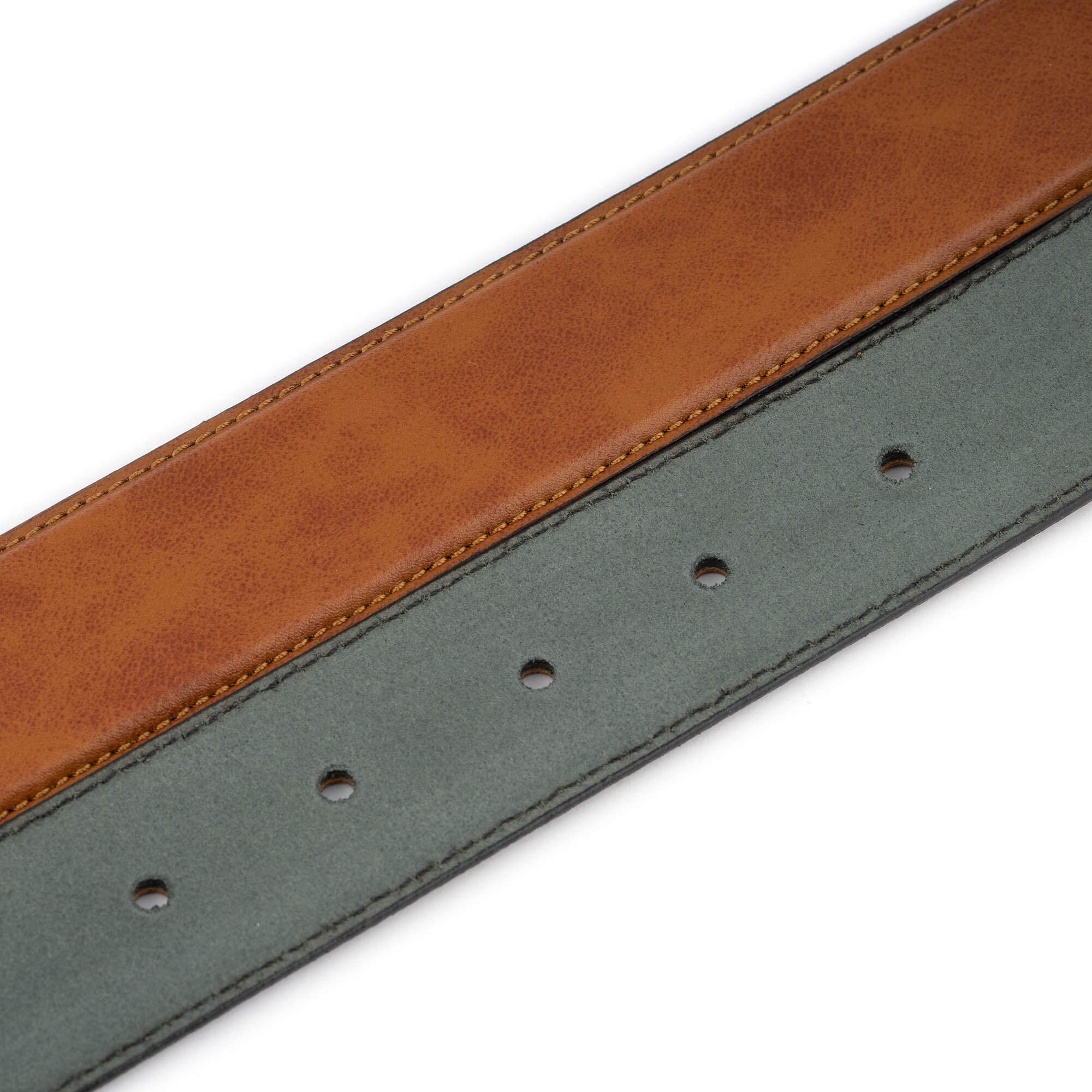 Genuine Light Brown Leather Belt Replacement Strap for Cartier Men's Buckles | Durable Fashion Accessory for Business, Casual & Formal Wear