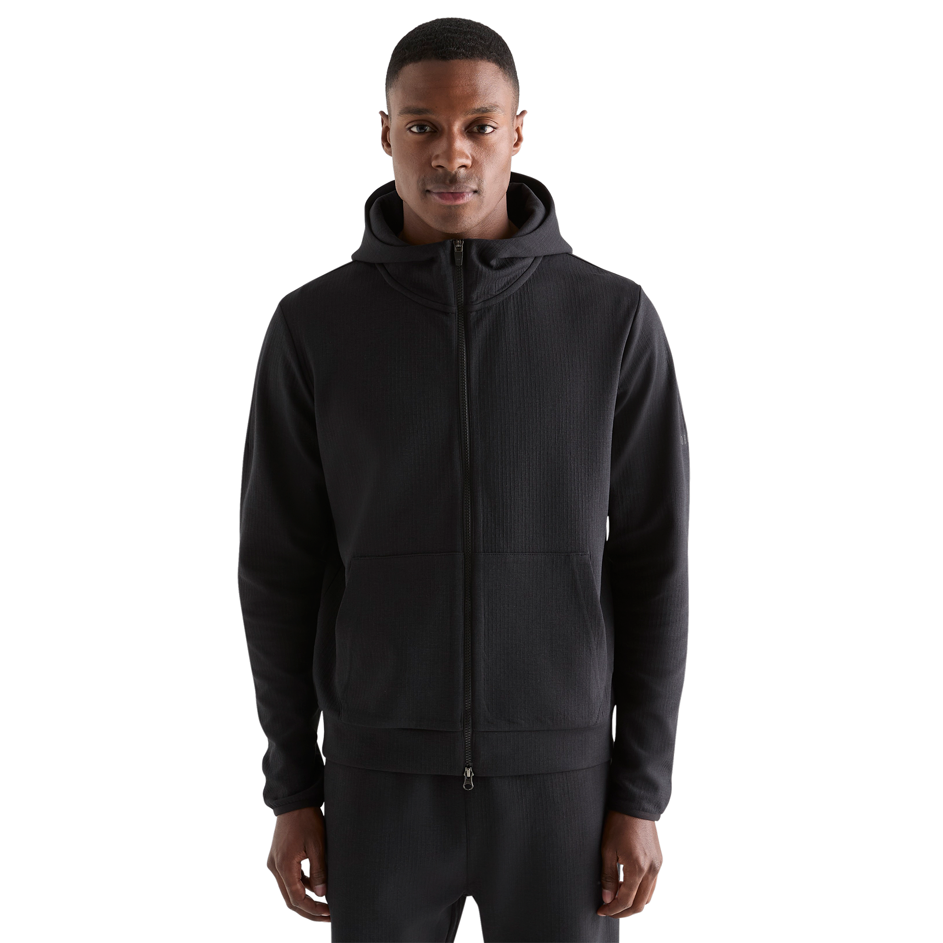 Men's Drive Zip Up Hoodie - Lightweight Fleece Jacket for Casual Wear & Outdoor Activities | Perfect for Running, Gym & Travel