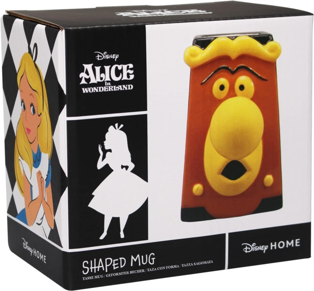 Alice in Wonderland Door Knob Shaped Coffee Mug - Unique Novelty Tea Cup for Disney Fans, Gift for Book Lovers - Perfect for Tea Parties, Themed Events & Wonderland Collectors