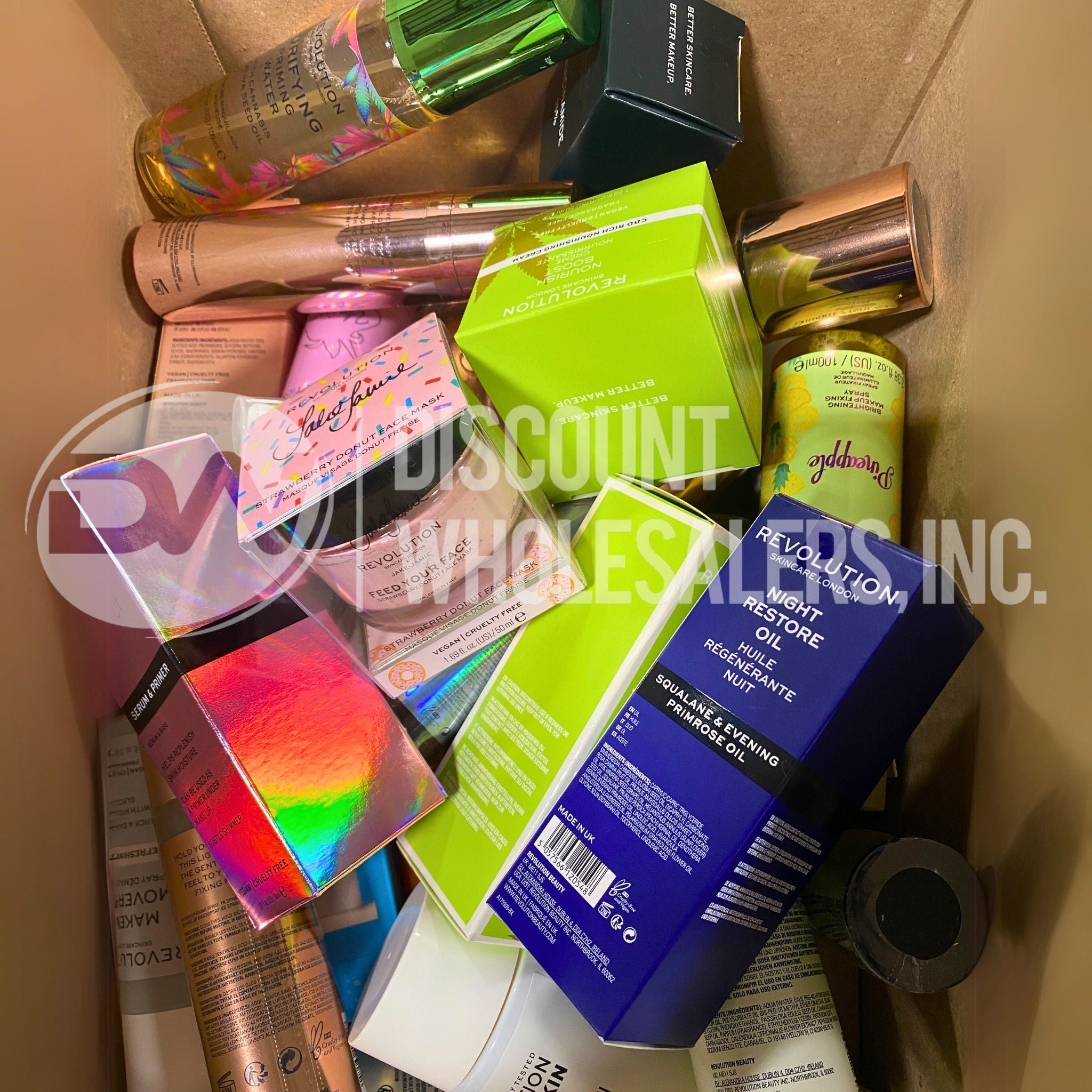 Revolution Skincare & Body Care Set - Hydrating Spray, Creams, Serums, Cleanser & Oils (30 Pc Bundle) for Daily Beauty Routine & Spa Treatment