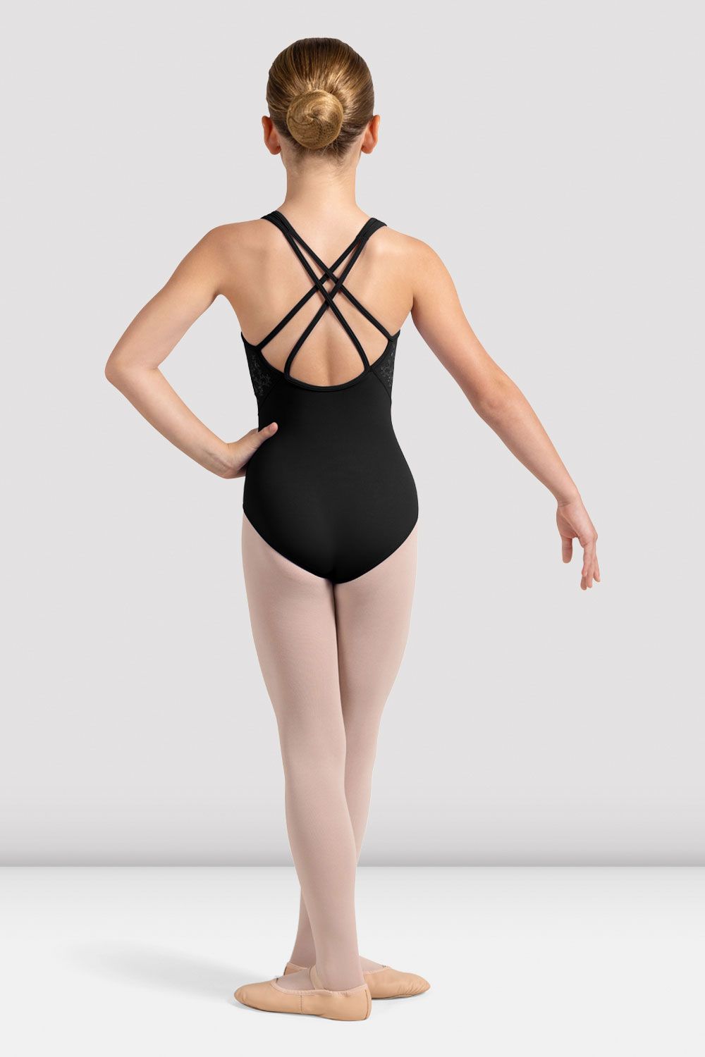 Girls Primrose Cross Back Leotard - Ballet Dance Gymnastics Leotard for Kids - Perfect for Dance Class, Recitals & Performance