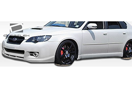 Duraflex J-Spec Front Lip Spoiler for 2004-2005 Acura TSX - 1 Piece Polyurethane Body Kit - Enhance Style & Aerodynamics for Street & Track Racing