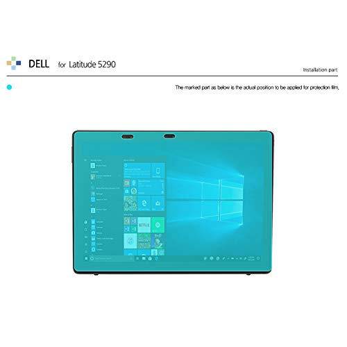 Anti-Glare Matte Screen Protector for Dell Latitude 5290 2-in-1 Laptop - HD Clear LCD Guard Film with Scratch Resistance - Perfect for Office Work, Outdoor Use, and Eye Protection
