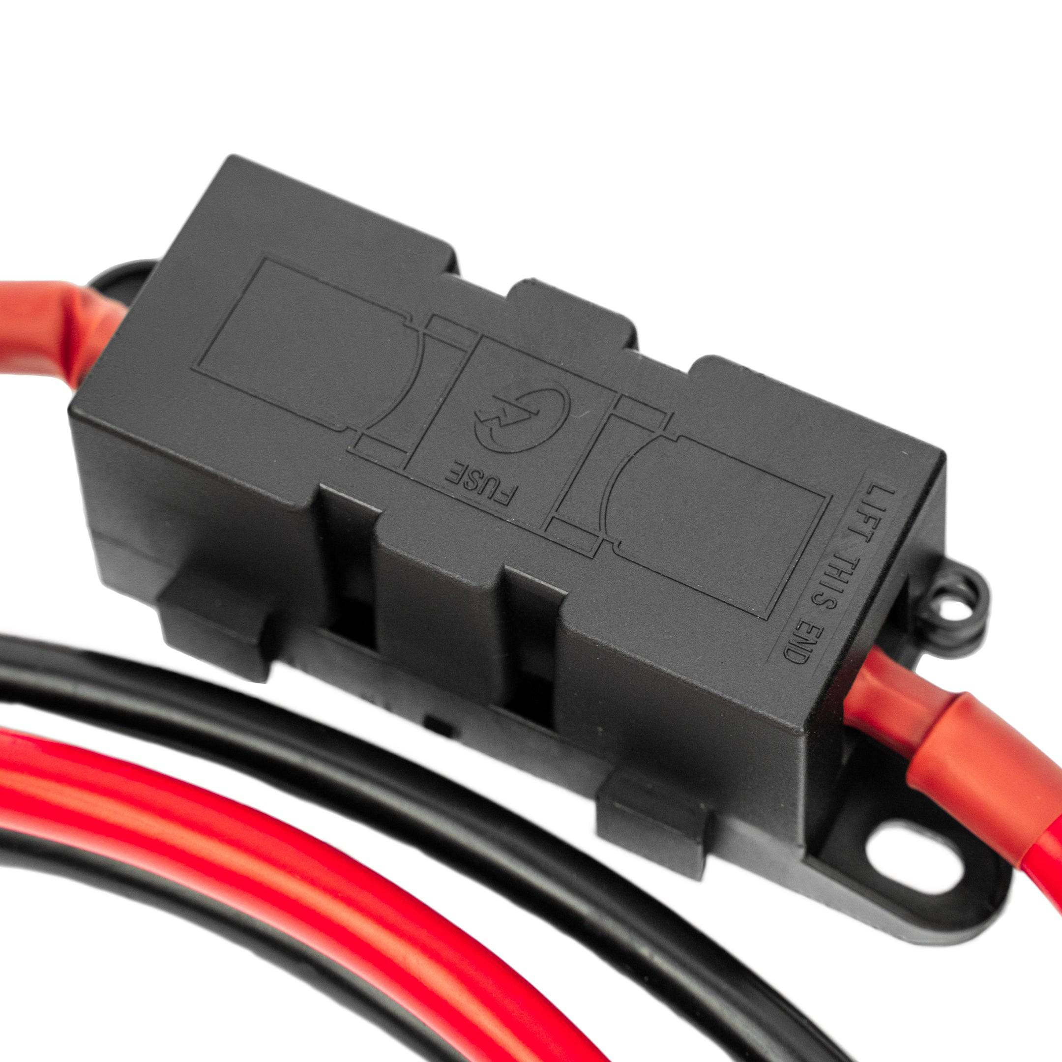 GoFurther 175A Battery Box Inverter Cable - Heavy Duty Power Connector for RV, Solar, and Marine Applications | Reliable Energy Transfer for Off-Grid Living & Emergency Power