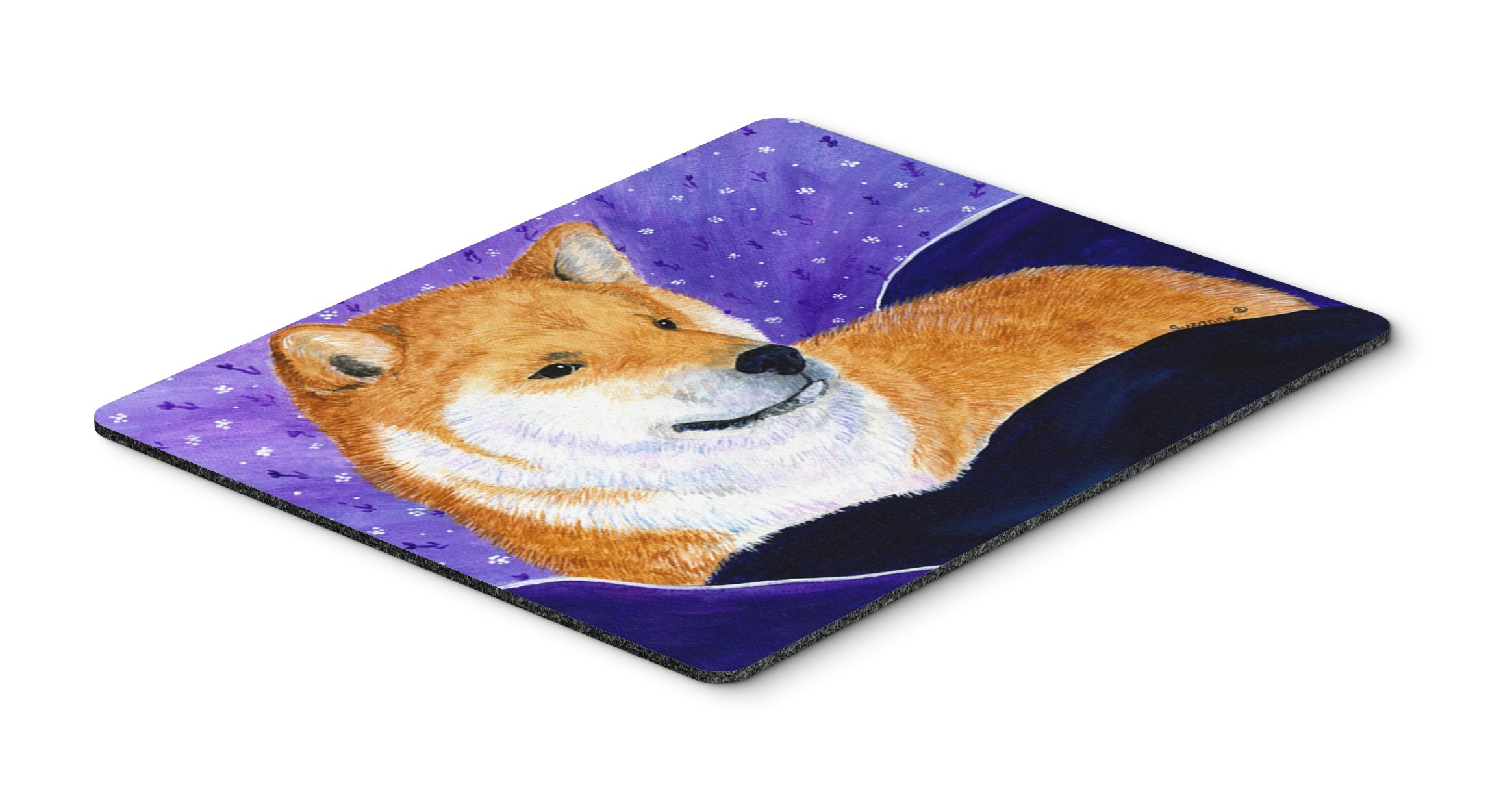 Premium Shiba Inu Mouse Pad & Hot Pad Set - Large Non-Slip Desk Mat & Kitchen Trivet - Cute Japanese Dog Design for Office & Home Use - Perfect Gift for Anime & Pet Lovers