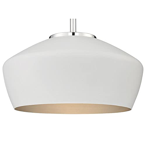 White / Polished Nickel