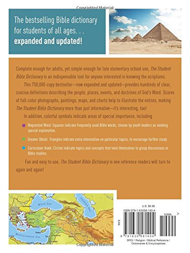 Student Bible Dictionary - Expanded Edition for Scripture Study & Teaching